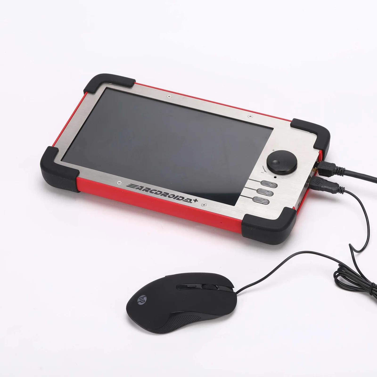 The Plus controller connected to a mouse for standalone use