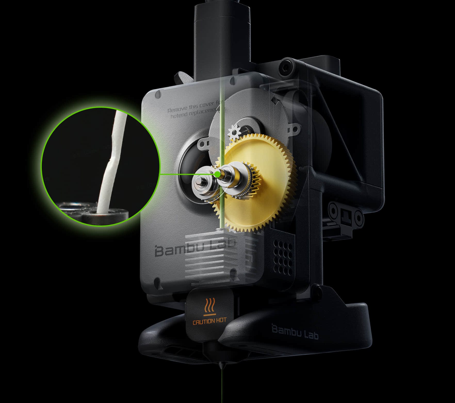 A closer official view of the A2L hardware or printing system
