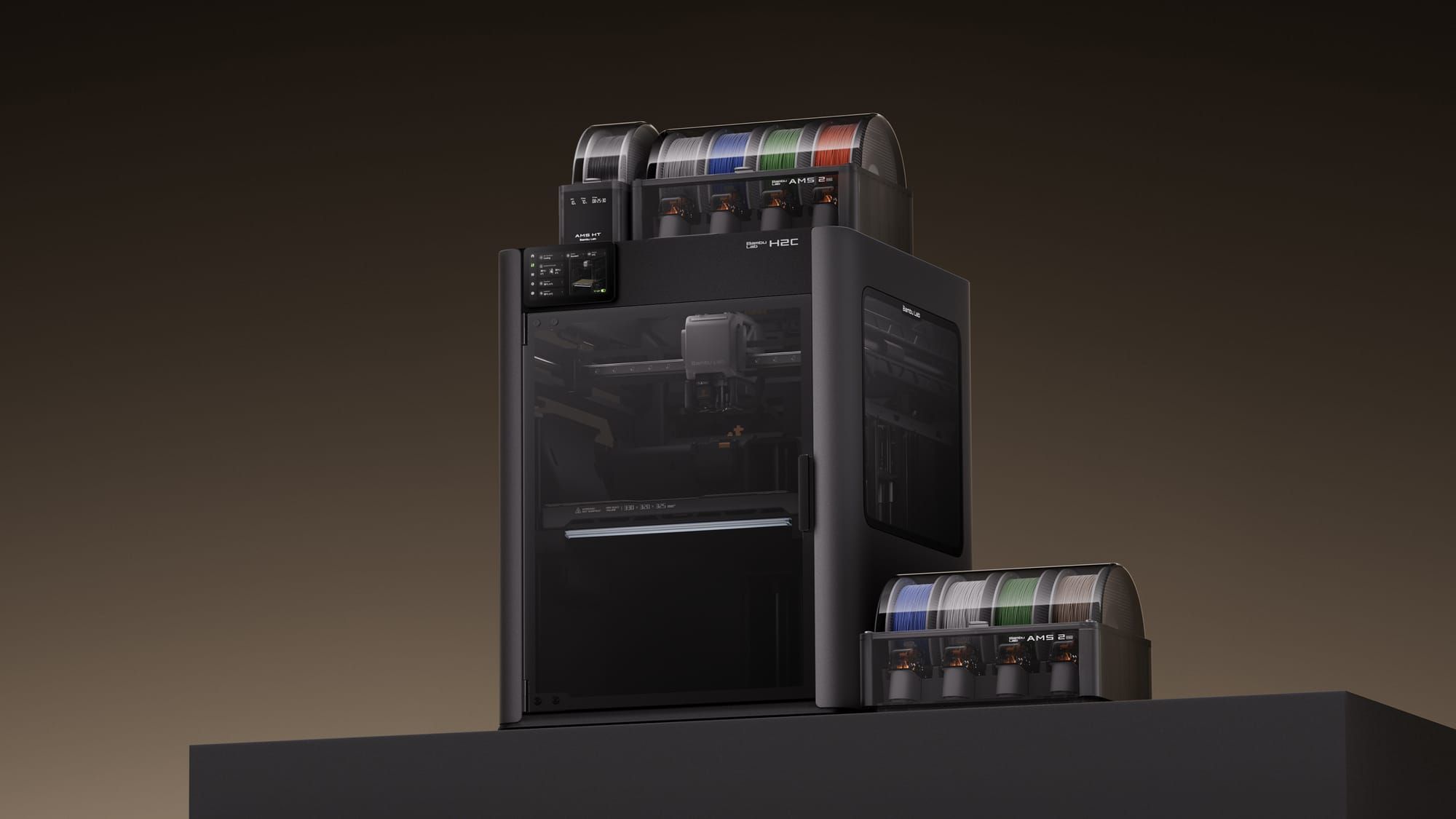A closer official view of the H2C hardware or printing system