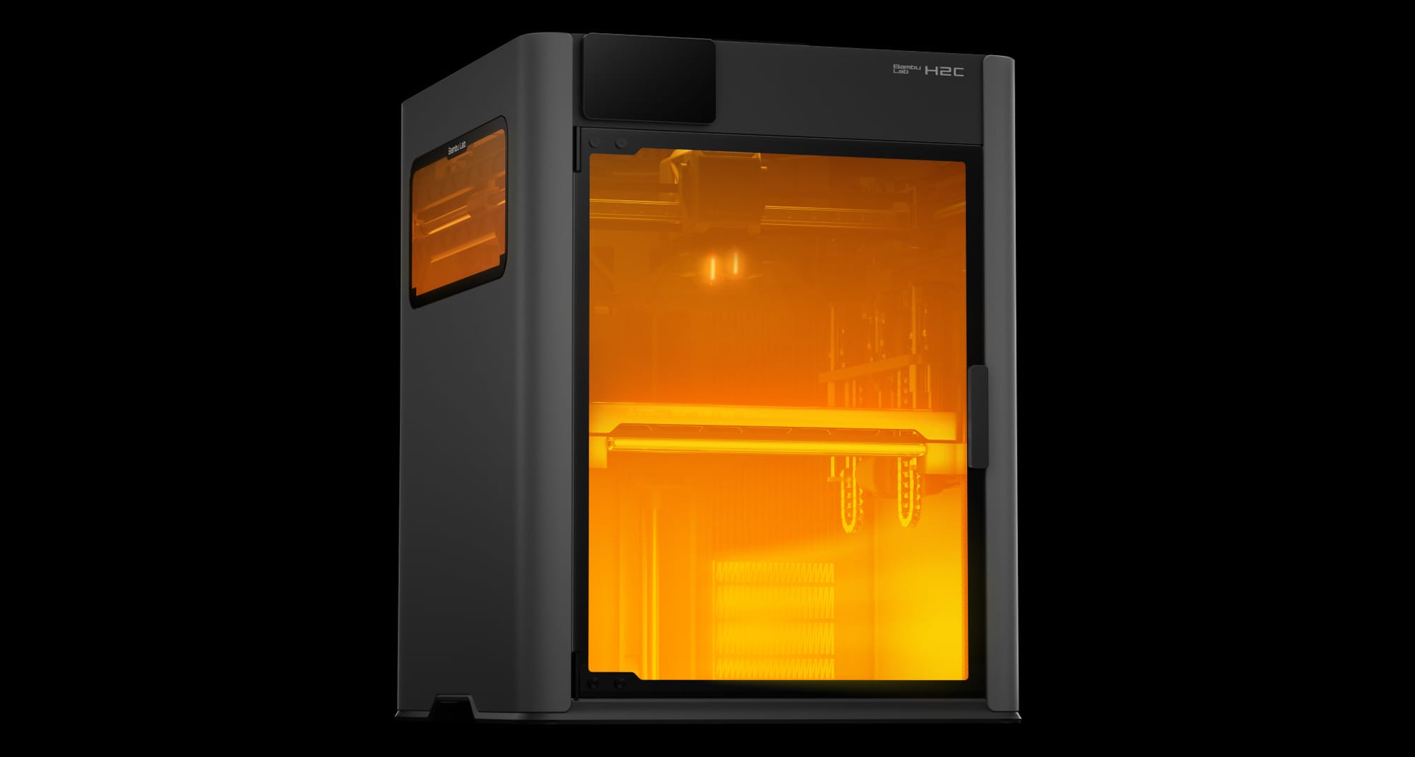 Official Bambu Lab image showing the H2C or an example print