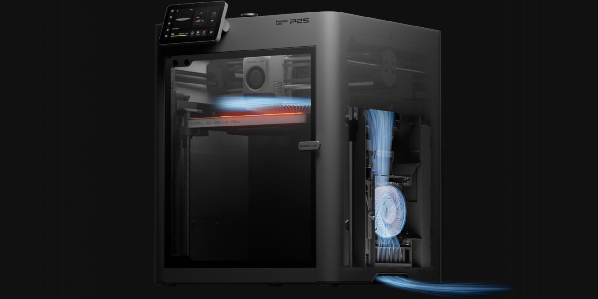 A closer official view of the P2S hardware or printing system