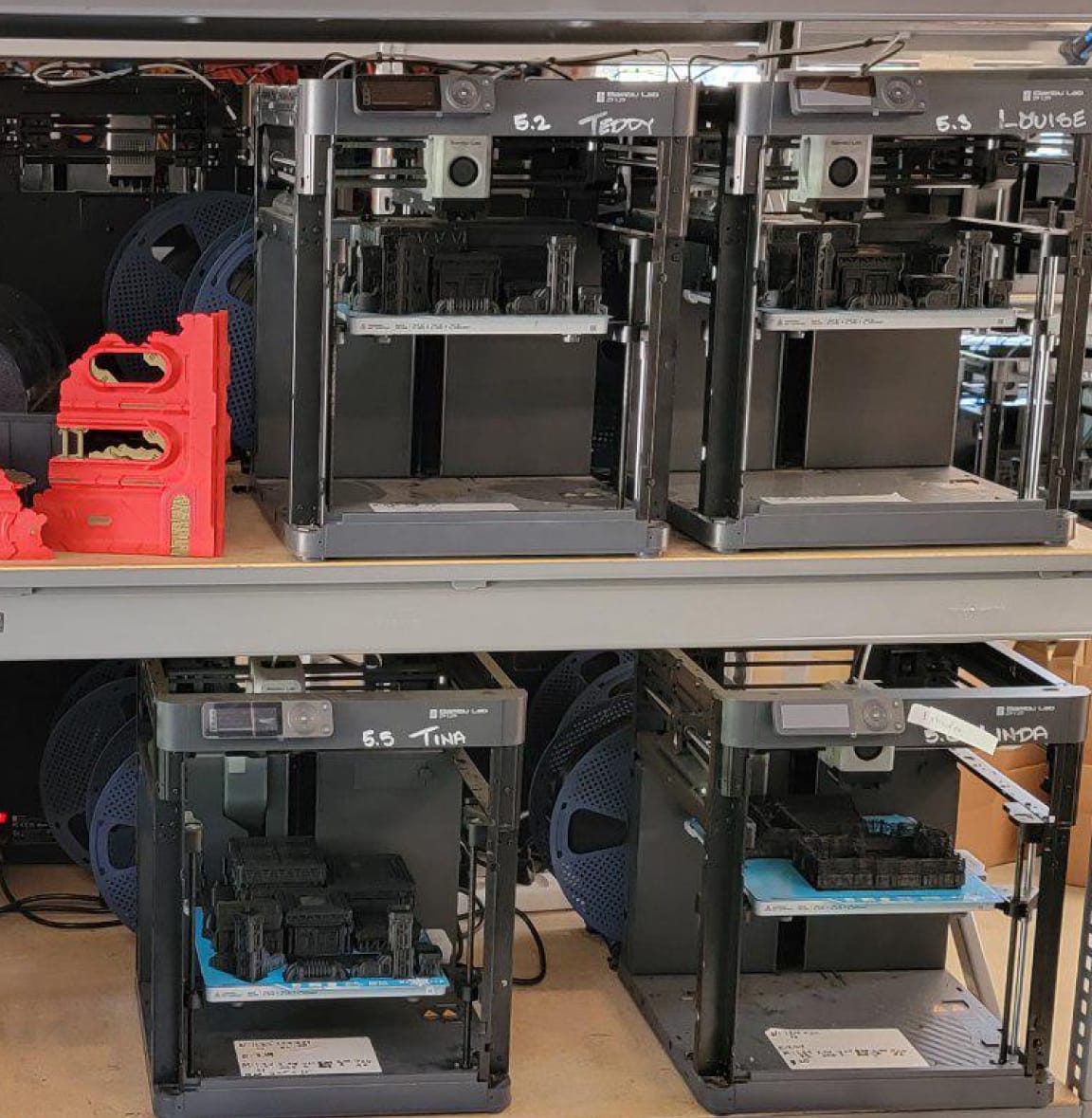 Official Bambu Lab image showing the P2S or an example print