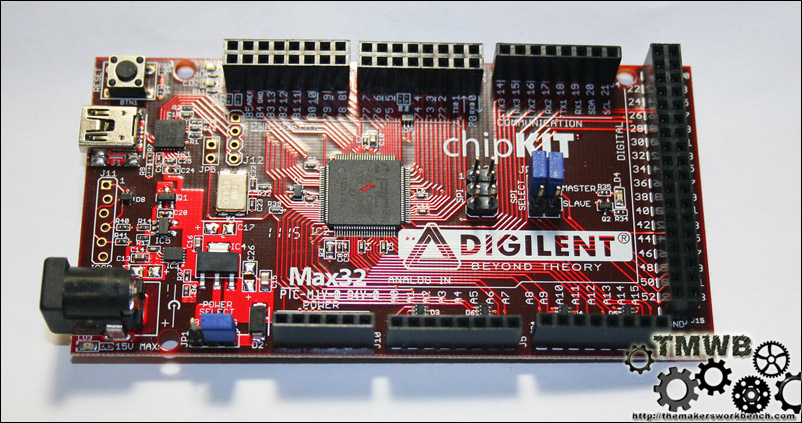 Digilent ChipKIT Uno32 and Max32. Pic32 Arduino Compatible