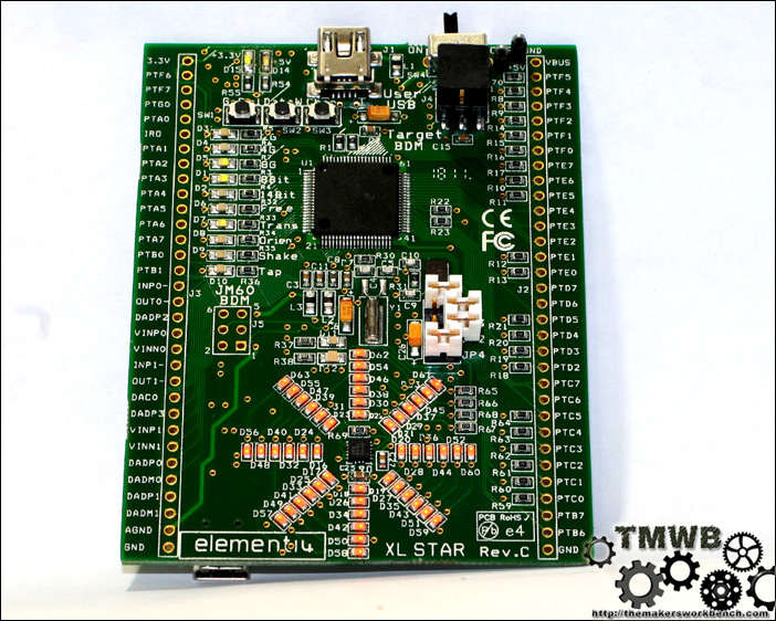 Element 14 Newark Freescale STAR_XL Development Board