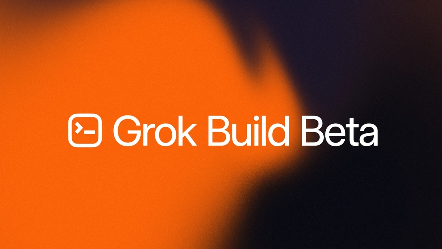 Official product graphic from the Grok Build launch