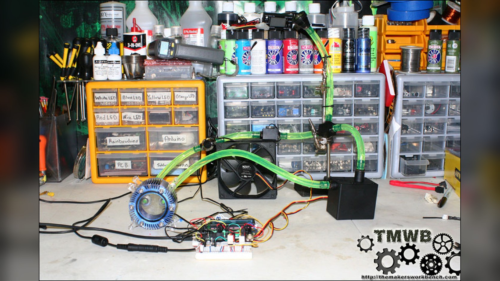 Reading Liquid Flow Rate with an Arduino.