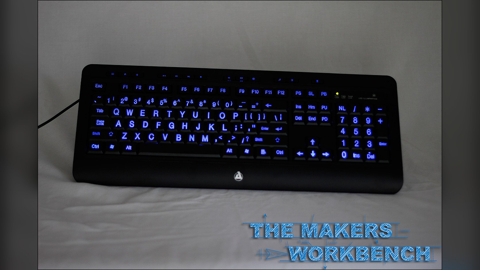 Review: AZiO KB505U Large Print Keyboard