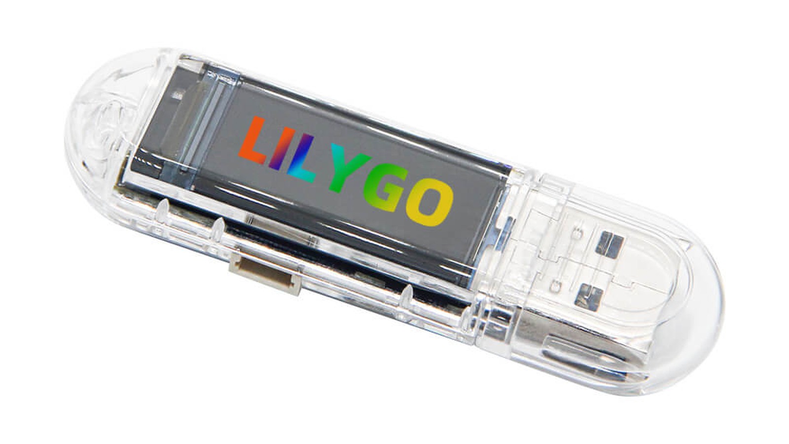 LILYGO T-Dongle-C5 USB dongle with its color display