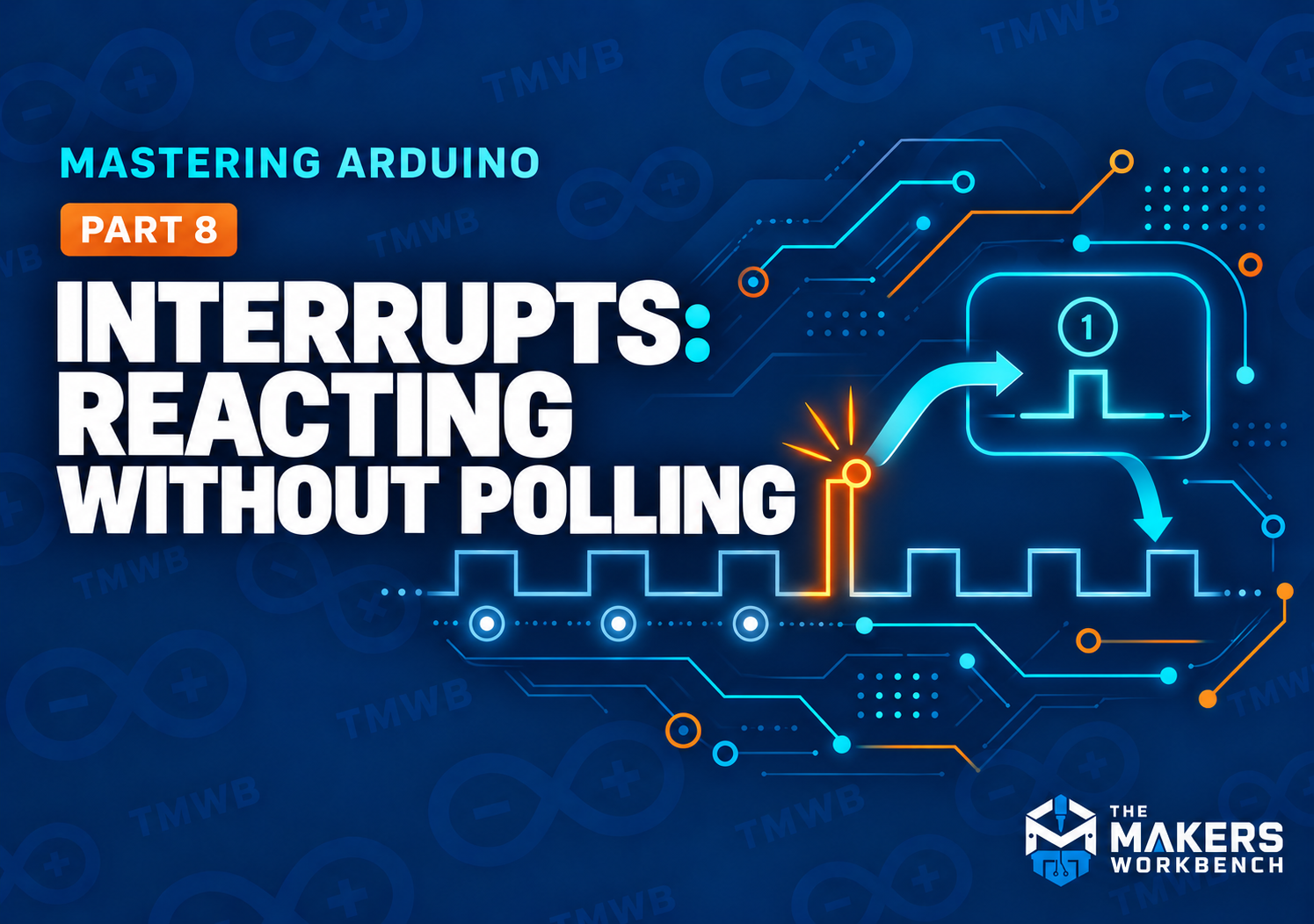 Mastering Arduino Part 8 card (horizontal)