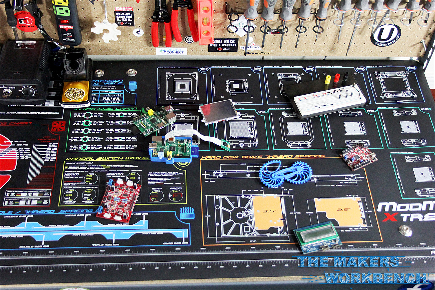 ModRight ModMat Xtreme and Mainboard review