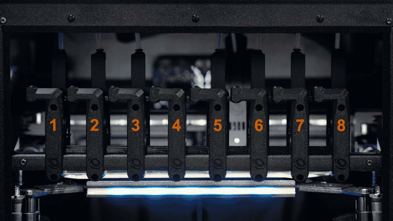 Official Prusa Research and Bondtech image showing the INDX or an example print