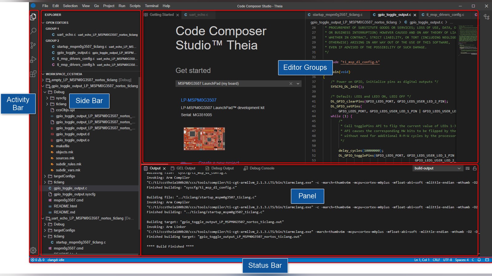 Texas Instruments Continues Its Shift Toward a VS Code-Like Development Environment With CCS Theia