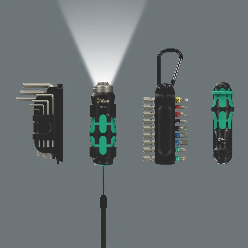 Modular holders and tool dock from the Wera Advent calendar