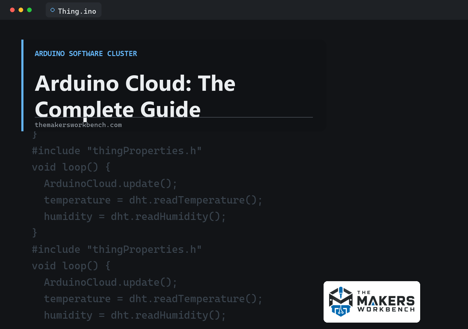 Arduino Cloud: The Complete Guide cover image