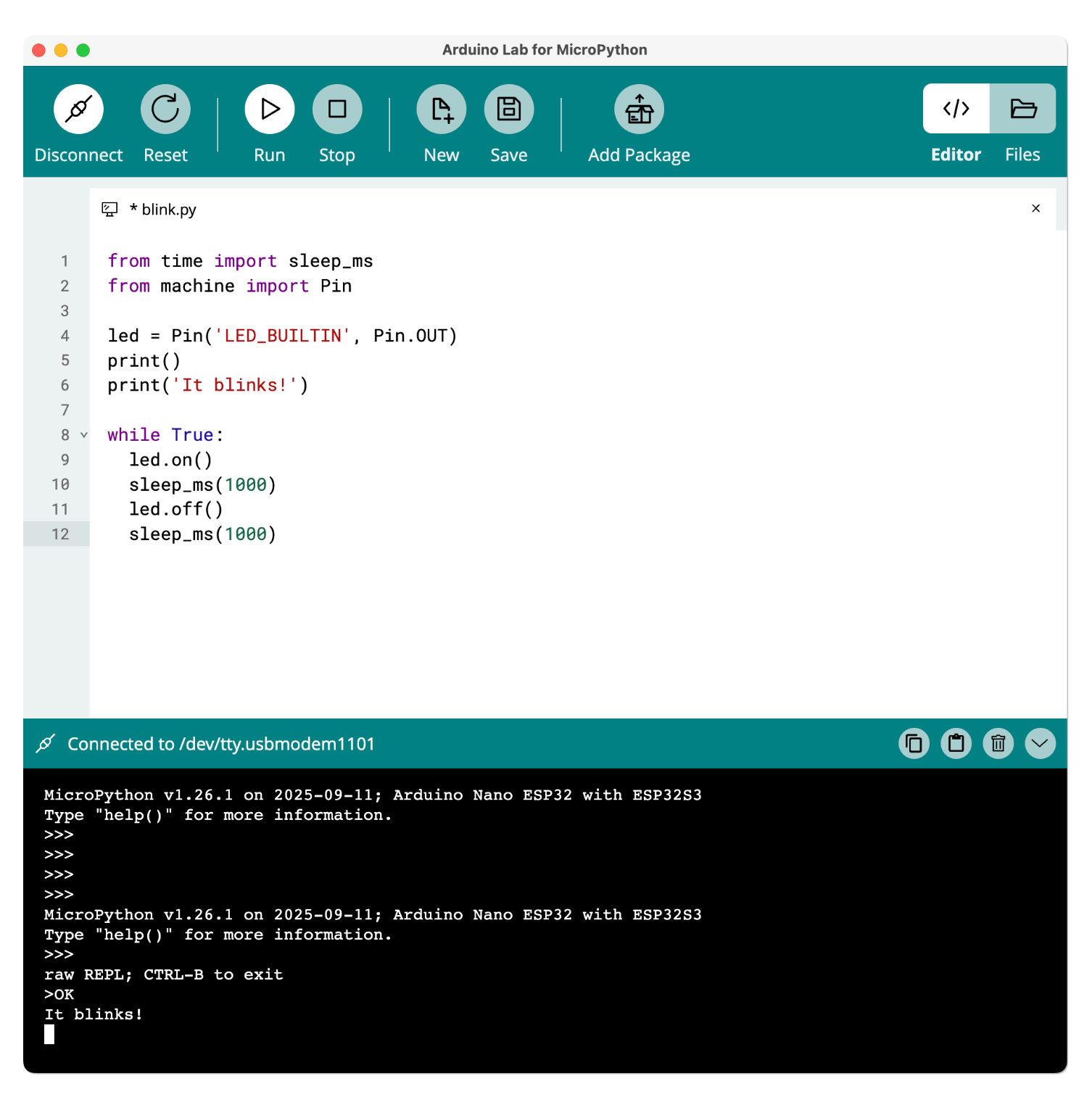 Your First MicroPython Program on Arduino cover image