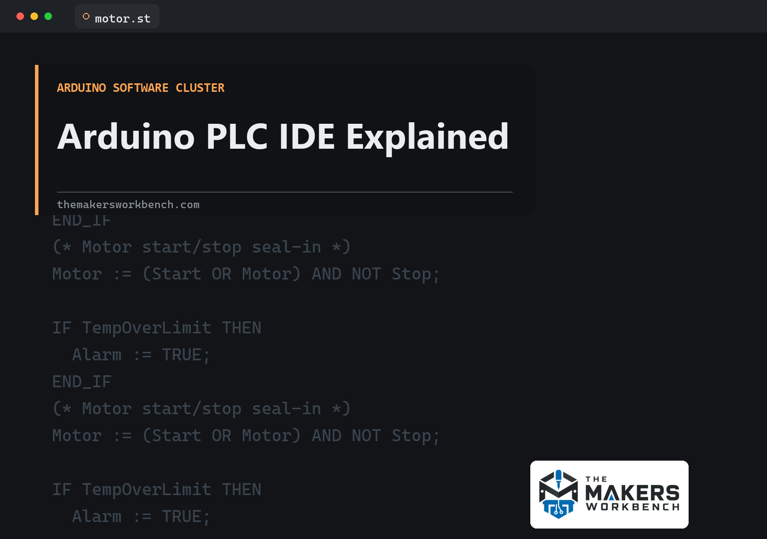 Arduino PLC IDE Explained: Turning Arduino Hardware Into an Industrial PLC Platform cover image