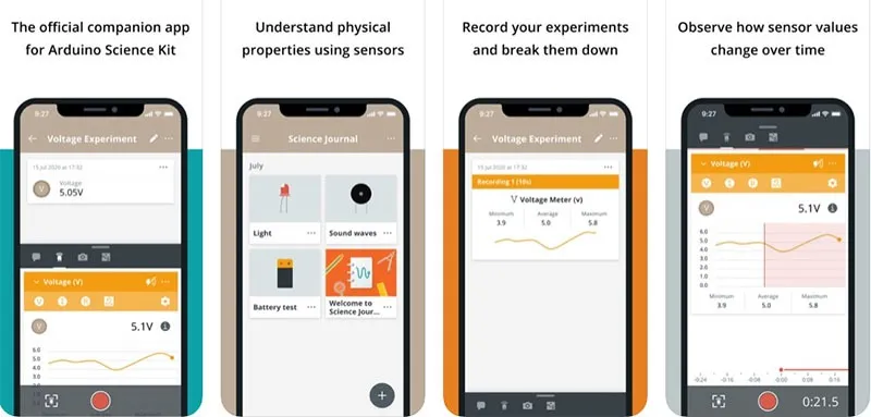 Arduino Science Journal: Turn Your Phone and Arduino Into a Portable Science Lab cover image