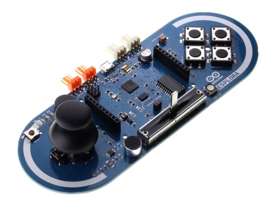 Photo of the Arduino Esplora
