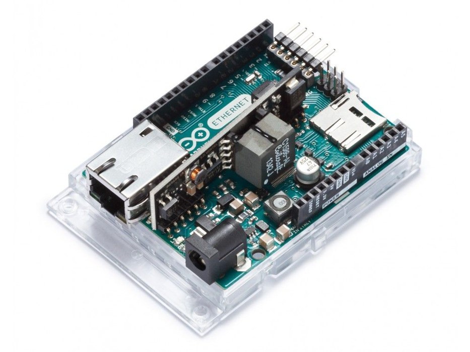 Photo of the Arduino Ethernet