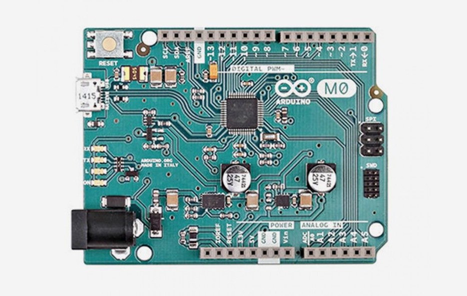 Photo of the Arduino M0 and M0 Pro