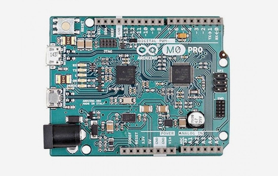 Photo of the Arduino M0 and M0 Pro