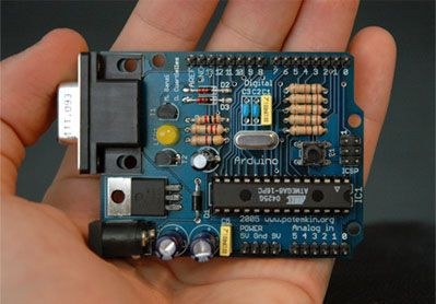 Photo of the Arduino Serial