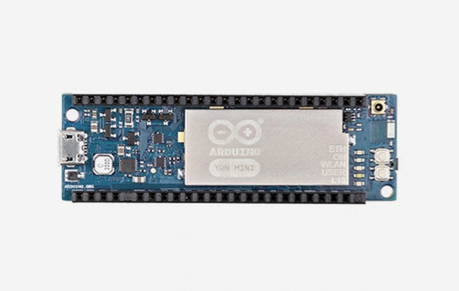 Photo of the Arduino Yún and Yún Mini
