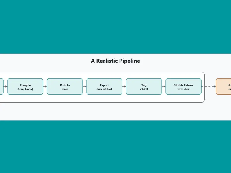How to Build an Arduino CI/CD Pipeline cover image