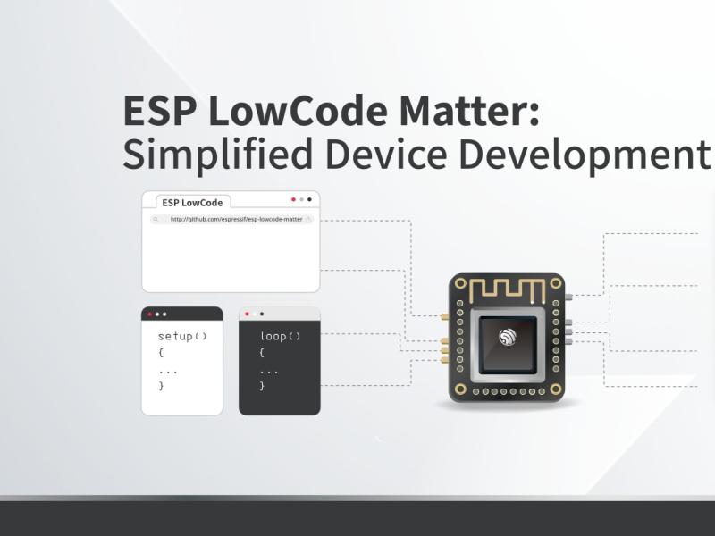 Official ESP LowCode Matter development overview