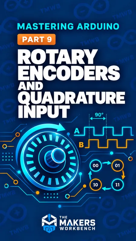 Mastering Arduino Part 9 card (vertical)