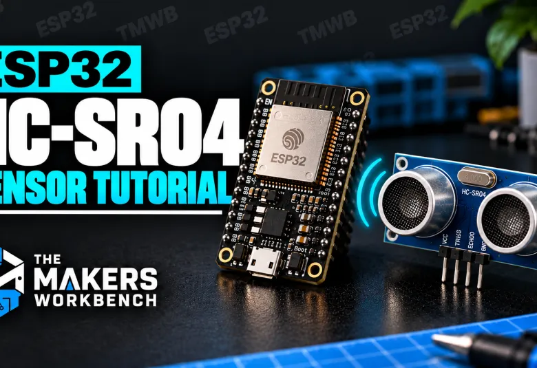 ESP32 HC-SR04 Sensor Tutorial card (horizontal)