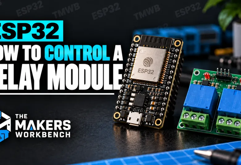 ESP32 Relay Module Tutorial card (horizontal)