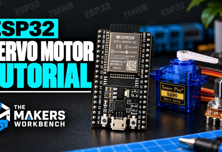 ESP32 Servo Motor Tutorial card (horizontal)