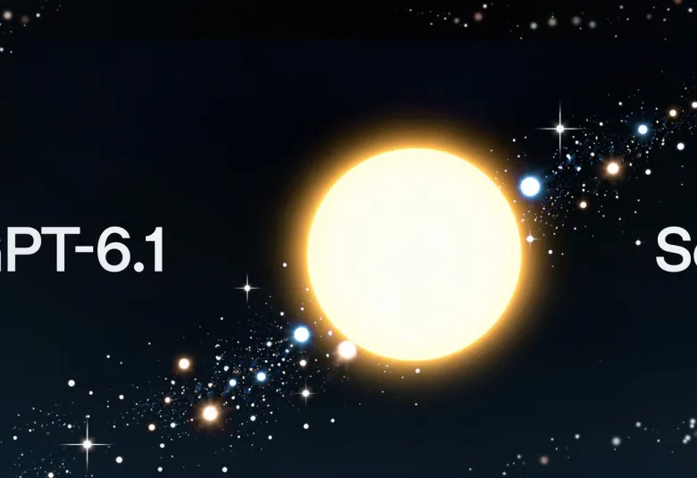 OpenAI's product graphic for the GPT-6.1 Sol announcement.