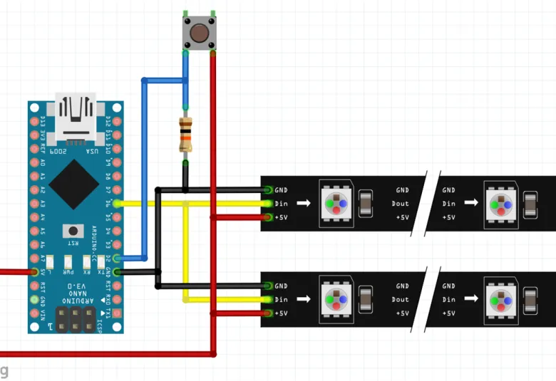 Flickering Lantern Wiring Diagram