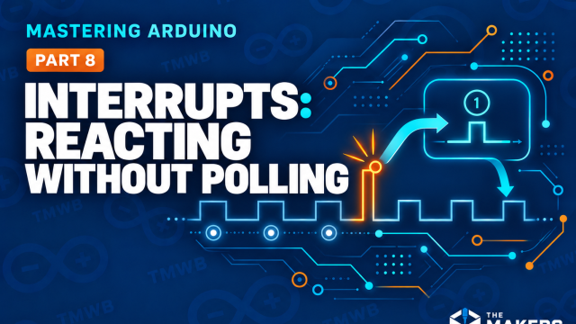 Mastering Arduino Part 8 card (horizontal)