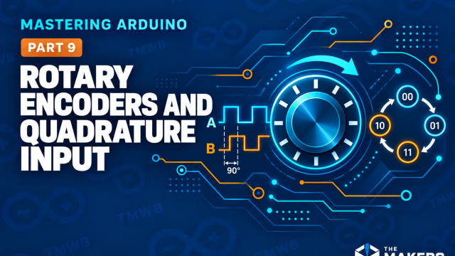Mastering Arduino Part 9 card (horizontal)