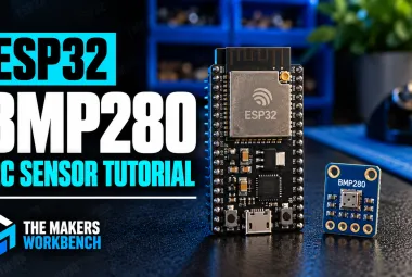 ESP32 BMP280 I2C Sensor Tutorial card (horizontal)