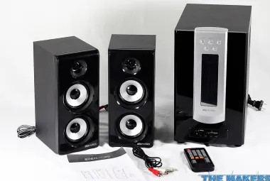 Review: Alien Vibes W402 2.1 channel desktop sound system.