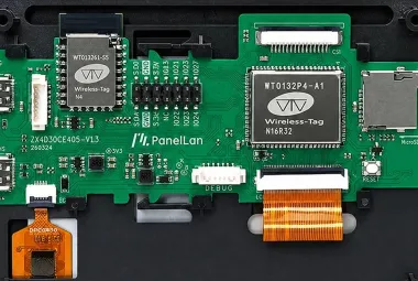 Back of the Wireless-Tag WT32P4C5-43S board showing both ESP32 modules