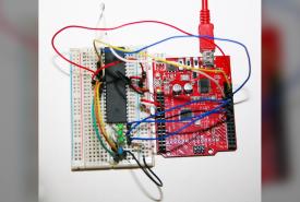 Tutorial: Burning the Sanguino Bootloader to the ATmega 644P Using an Arduino as ISP.