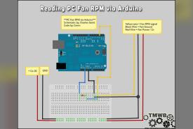 Reading PC Fan RPM with an Arduino