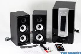 Review: Alien Vibes W402 2.1 channel desktop sound system.