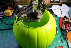 Weekend Halloween Project: Illuminated Candy Bucket Featuring BBC Microbit