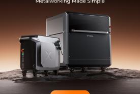 xTool MetalFab laser welder and CNC cutting system in a workshop