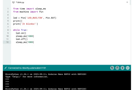 Your First MicroPython Program on Arduino cover image