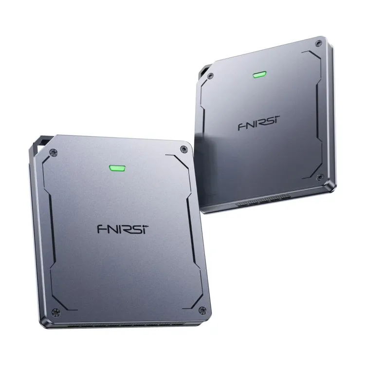 Two FNIRSI DLA-32 Plus logic analyzers