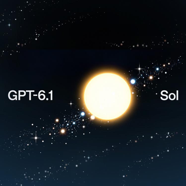 OpenAI's product graphic for the GPT-6.1 Sol announcement.