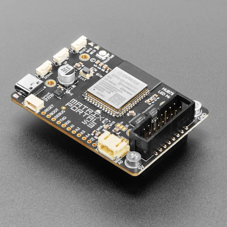 MatrixPortal S3 Turns ESP32-S3 Into a Plug-and-Play Internet LED Matrix Controller