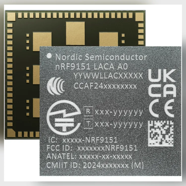 Nordic Introduces nRF9151, a Smaller Low-Power Cellular IoT Module With DECT NR+